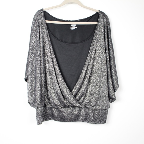 sparkly tops size 22